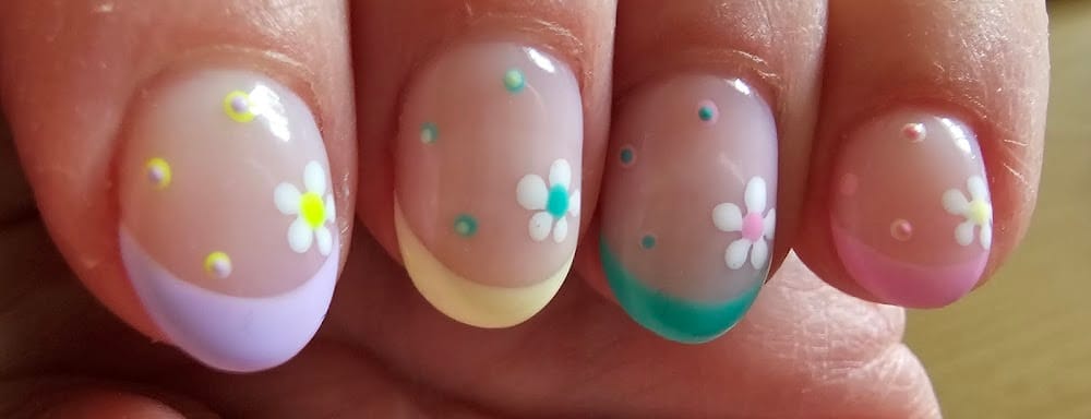 French tips by Paula's Nails, Hull